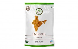 Orgabite Organic Arhar Dal   Pack  500 grams